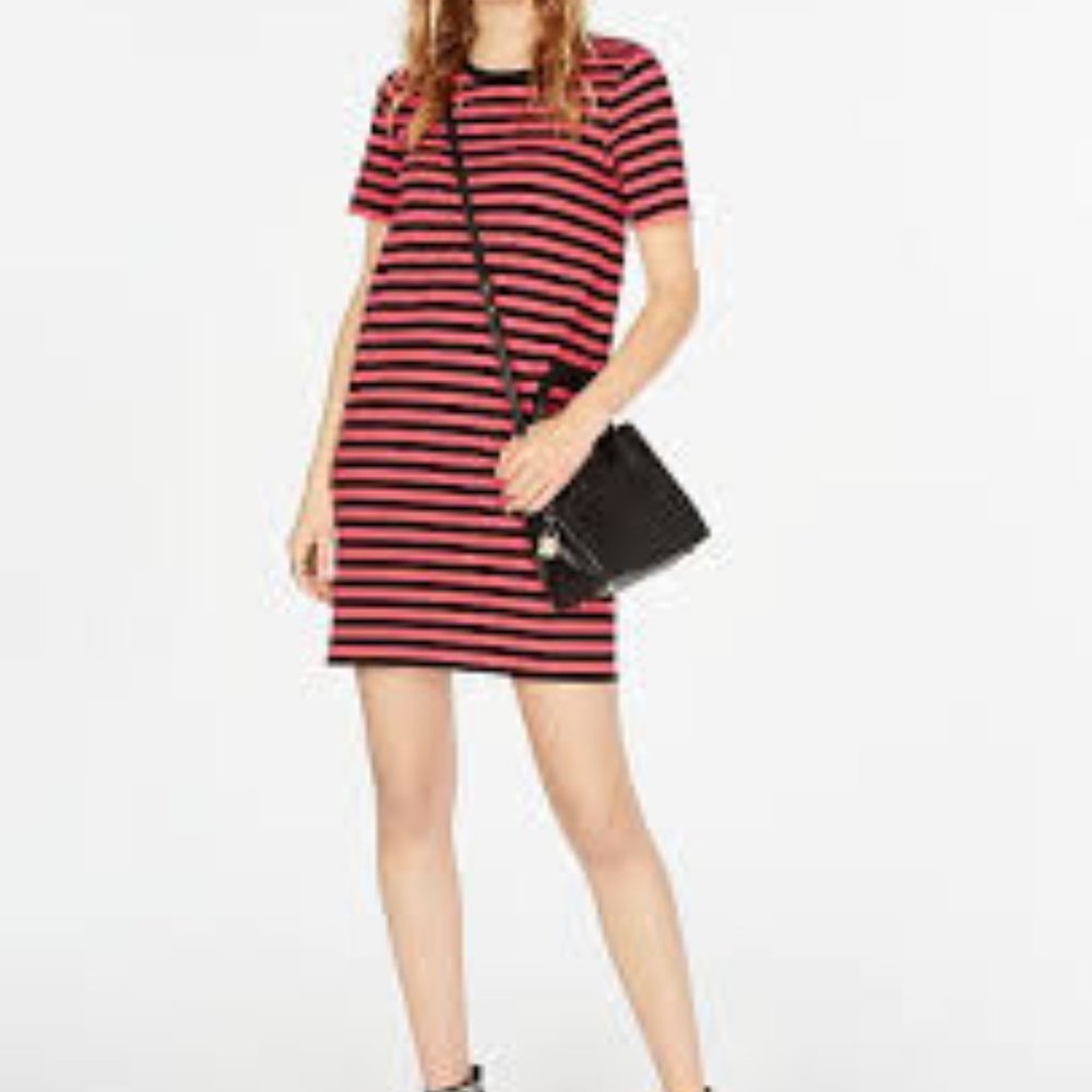 Michael Kors Striped T-Shirt Dress
